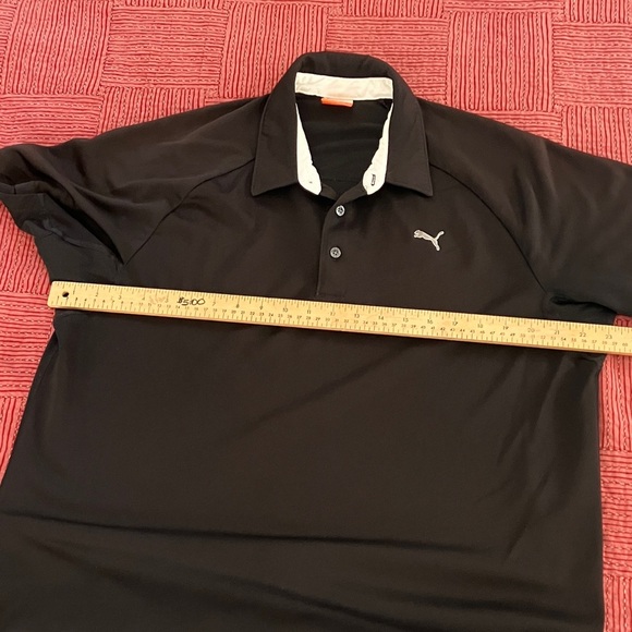 Puma men’s large Black Polo shirt for sports - Picture 7 of 15